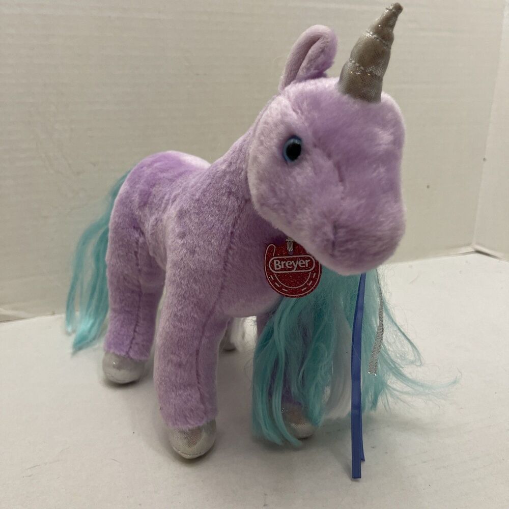 Breyer A Horse Of Your Own Aurora 12" Twilight Unicorn Plush Stuffed Animal